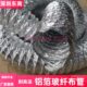 通风管排风管铝箔耐高温阻复合玻纤燃管管 500伸缩管mm防火40管布
