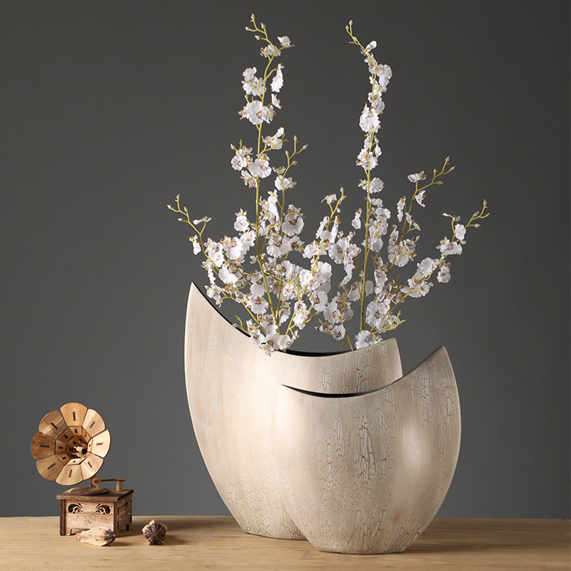 现代轻奢高档插花简约花瓶客厅电视柜玄关装饰摆件高W端大气装饰,家居饰品,花瓶,淘宝优惠券,粉丝福利购,淘宝优惠卷