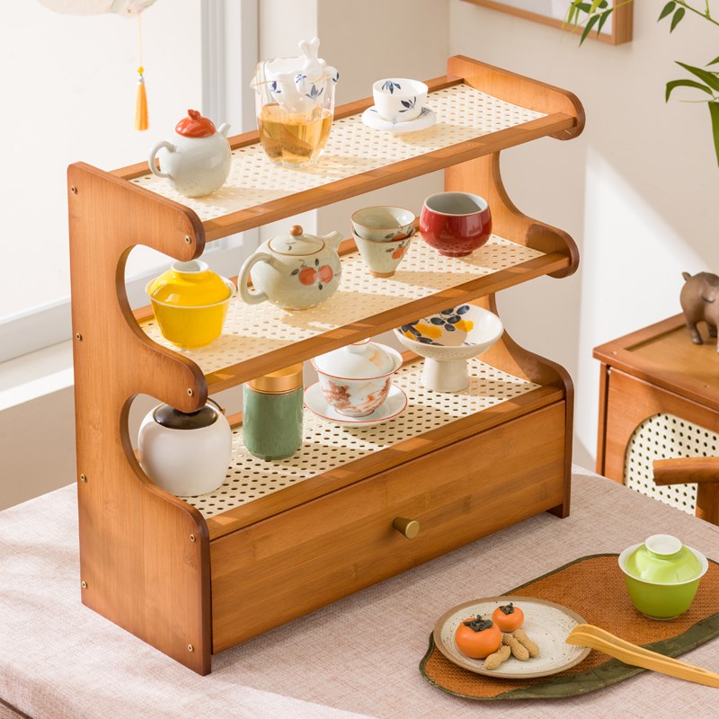 杯架置物架餐g桌台面杯架子桌面茶杯水杯咖啡杯茶具收纳桌上放杯