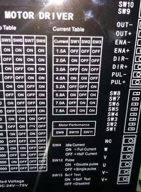 三相步进电机驱动器代替鸣志3SR8和三相5760步进控制器