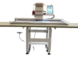 电脑绣花机5001200新款家用马头机单头针大面积工业刺绣缝纫机