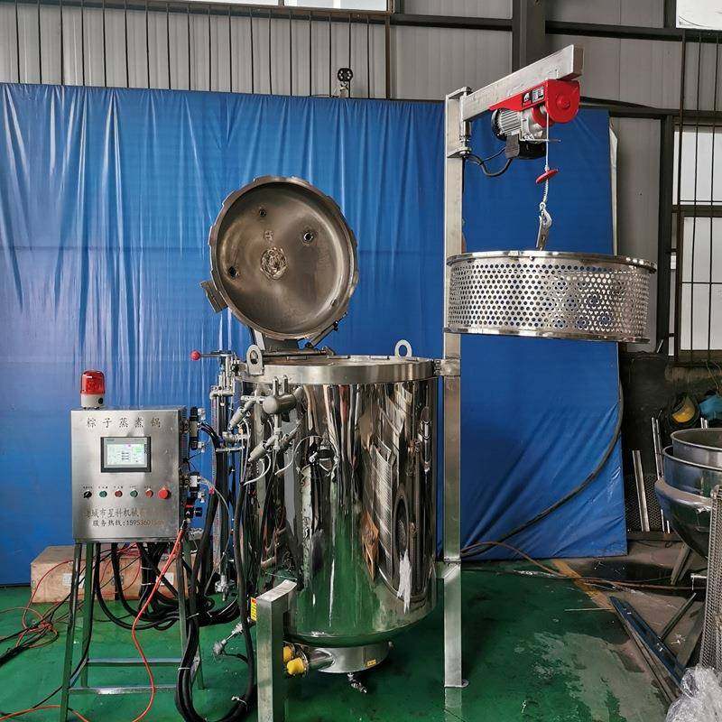 豆类旋转煮锅高压牛肉煮锅立式电加热粽子鸡蛋蒸煮锅高压煮肉锅