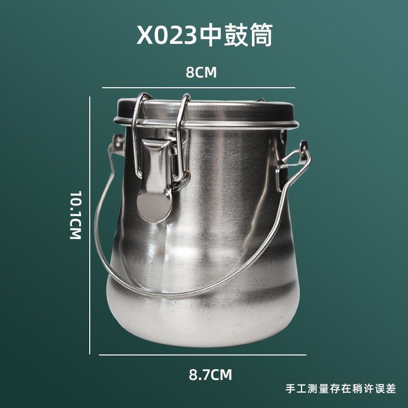单鼓不锈钢油画油壶双鼓大号洗笔器金属洗笔桶密封油画媒介壶洗,文具电教/文化用品/商务用品,调色板,淘宝优惠券,粉丝福利购,淘宝优惠卷