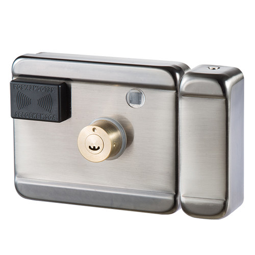 免布线电控锁电磁门锁ic门禁锁出租房磁卡wifi远程控制大门电子区