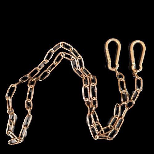 不锈钢路锥隔离墩子雪糕筒停车位铁链201材质电镀1.5米长护栏锁链