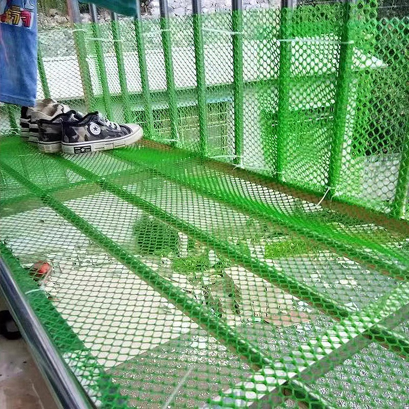 家用塑料阳台防护网封窗网格防猫神器窗户护栏垫网晒衣服防掉网