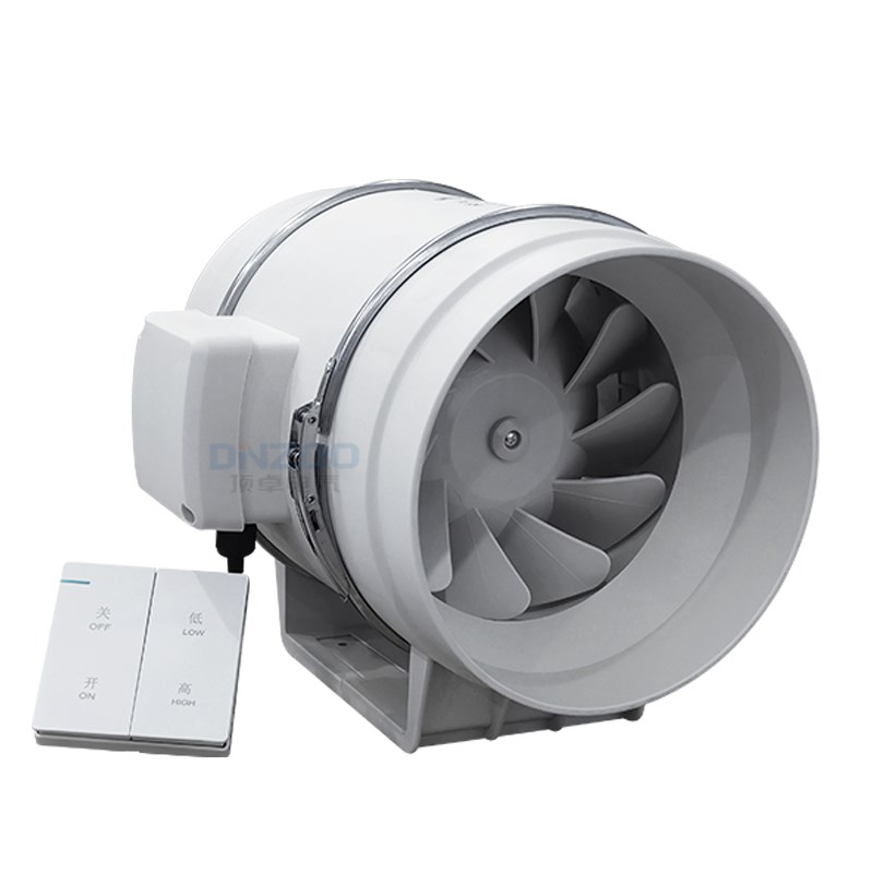 HF-100S/125S/150S/200S/250S/315S外转子双速管道增压风机排风扇