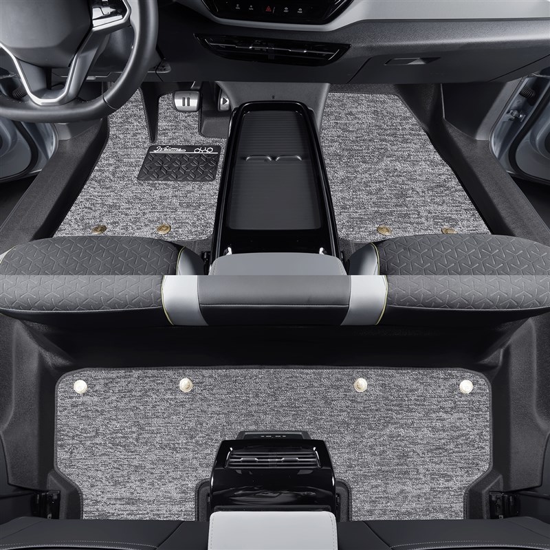 适用大众ID4X/CROZZ汽车脚垫全包围配件车内装饰TPE地毯地垫