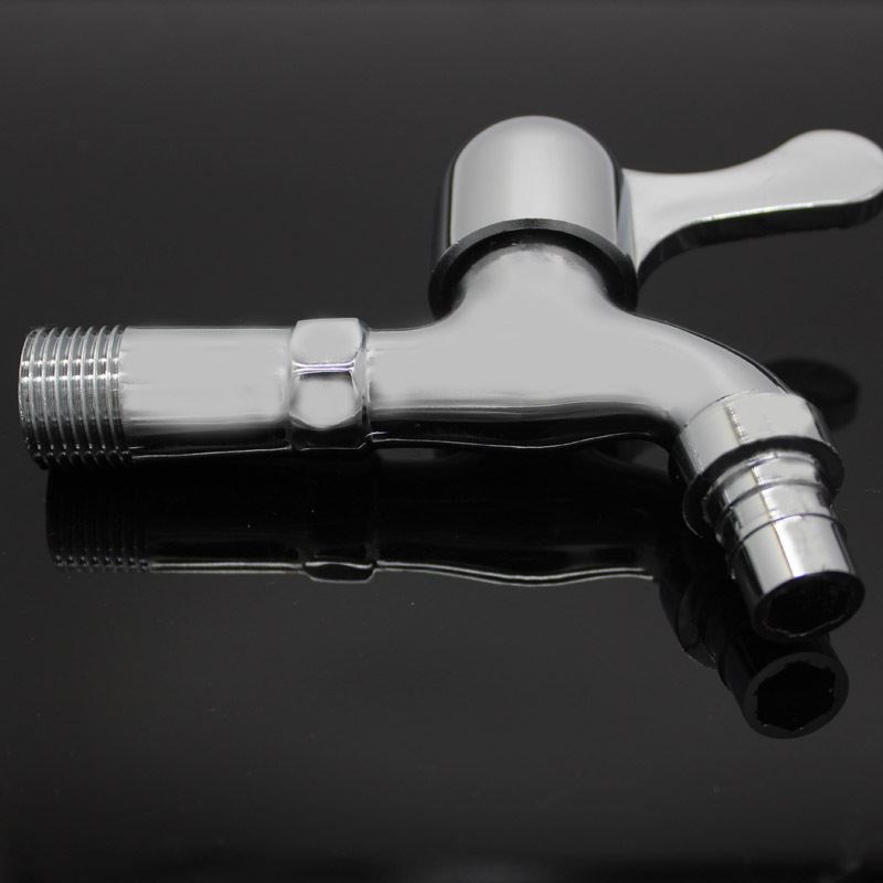 洗衣机龙头4分用 双用快开水嘴 加长 拖把池水龙头