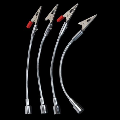 磁吸可移动电路板夹具带线路板焊接维修磁座金属万向臂鳄鱼夹支架