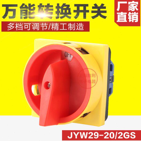 LW26-20/C04 2GS电源转换开关LW28GS-20/2 LW26-20