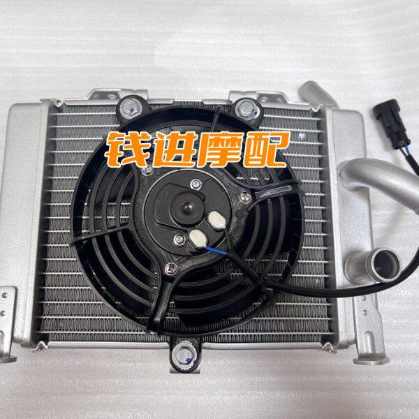 适用鸿350水箱风扇组件QJ350T-2D散热器冷却器