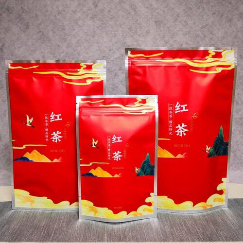 茶叶包装袋子125g绿茶保鲜密封袋半斤红茶防潮自封袋小号大号茶袋