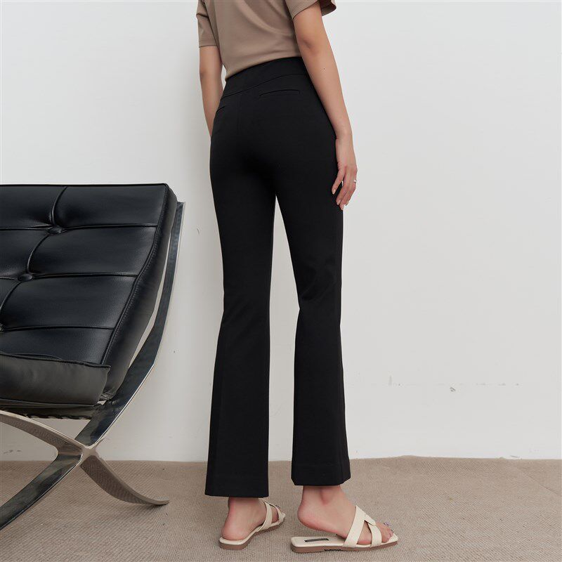 BELLYWEAR孕妇裤2024新款秋季外穿百搭通勤立体修身显瘦9分喇叭裤