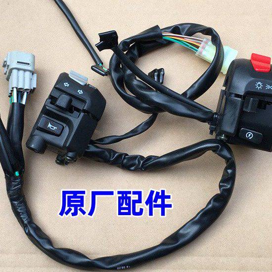 适用春风捷悍CF250T-8/捷马250T-6A左右组合开关把座手把开关原厂