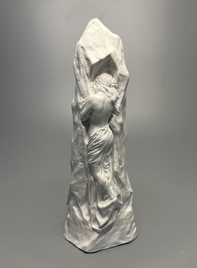 现代简约人物雕塑博物馆复刻艺术品石膏像L扩香件桌面摆件生日礼