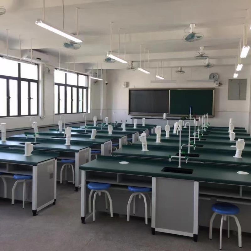 中小学生铝木实验桌物理化学生物科学实验室探究桌教师演示操作台