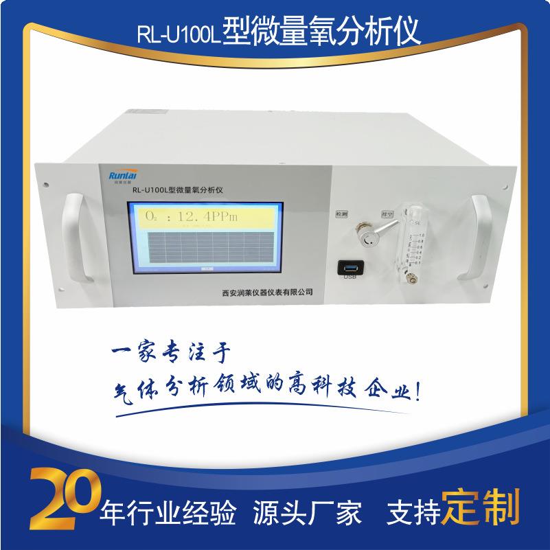 润莱在线微量氧分析仪氧气量快速检测仪气体浓度分析仪安全可