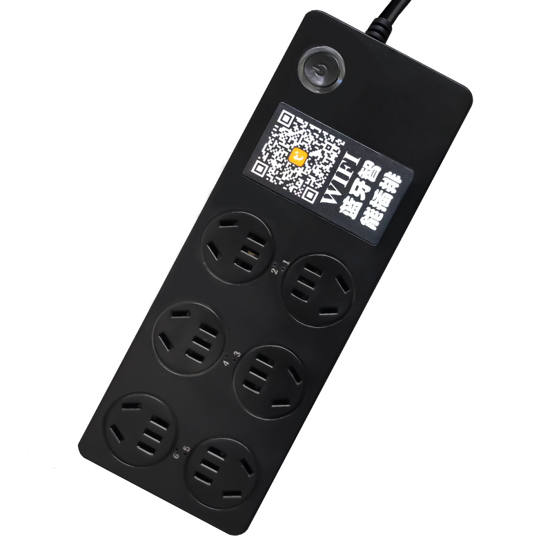 智能WiFi插座家用插排六位分控离线定时排插电源开关多功能接线板