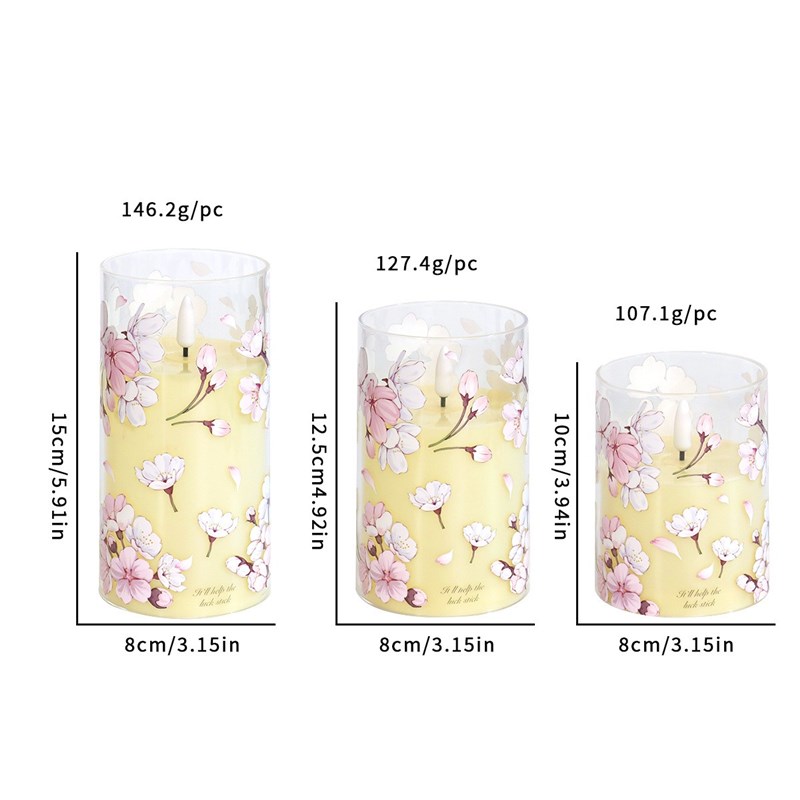 电池遥控仿真火焰贴花蜡烛氛围小夜灯婚礼布置剧本杀地摊夜市假灯