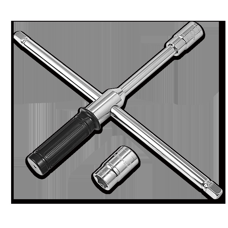 汽车轮胎扳手省力拆卸十字21套筒十字架卸换胎工具板子19小轿车用