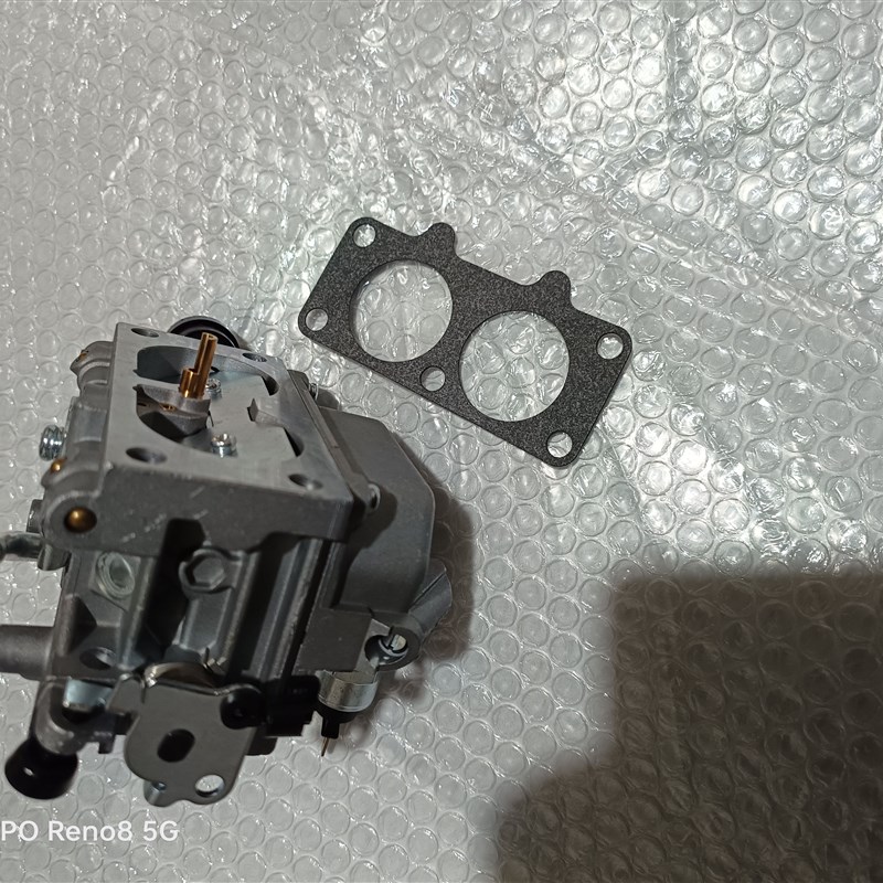 适用本田双缸汽油机GX630GX690化油器78汽化器GX690送垫片