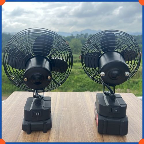 可携式锂电池充电电风扇超长持久续航户外钓鱼摆摊神器露营大风力