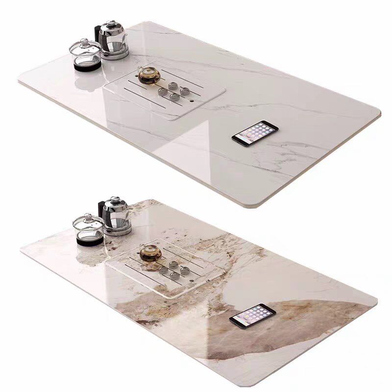 岩板功夫泡茶茶几茶桌台面定制加工茶桌面板茶盘盖板大理石石材面