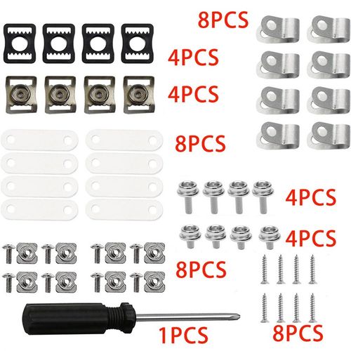 57足球 冰球 棒球 垒球头盔螺丝螺母下巴扣 面罩 护目镜修理包