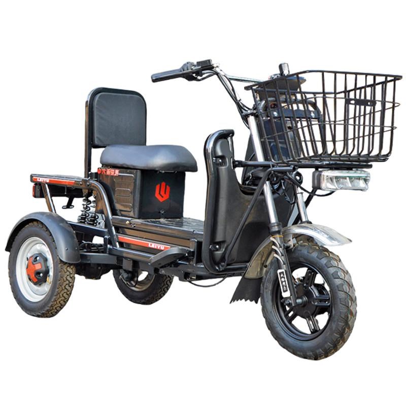 载重王电动小型家用三轮车拉货外卖载货高速代步72V锂电池电瓶车