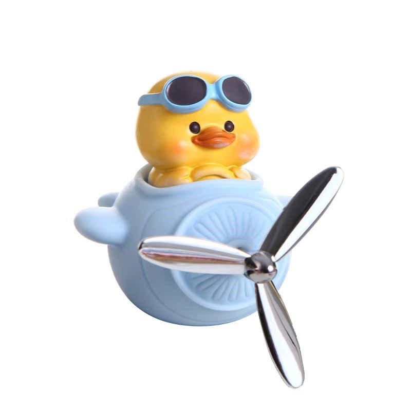 可爱自行车风车鸭子电瓶车摆件电动车装饰小配件公仔玩偶装饰儿童