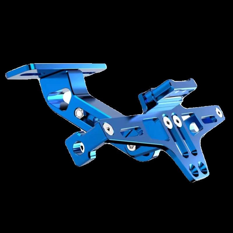 小猴子M3M5电动车摩托车鱼骨架飞机架M3M5小猴子牌照支架后尾牌架