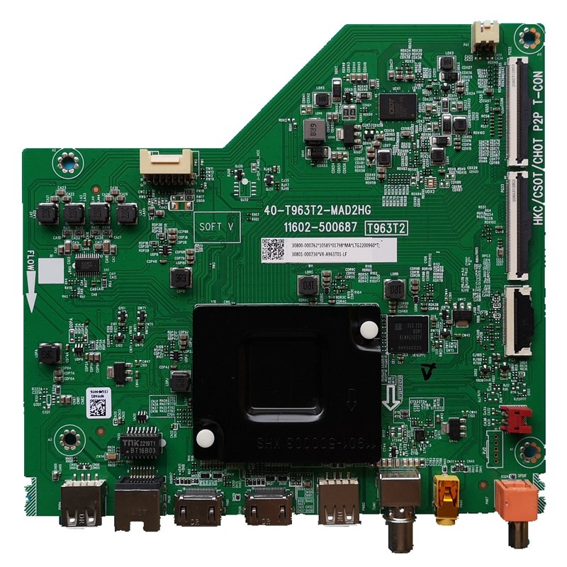 原装TCL 43V8E 55V6EA 55J7E 50/65S11主板40-T963T2-MAD2HG屏选