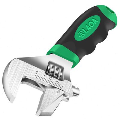 短热水器A维修管8寸扳手活家电开口活动扳手活两用老大柄多功能