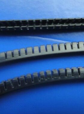 - 护0料K出保护形套黑色2mm20线自由护G齿包线圈角保护套带 边