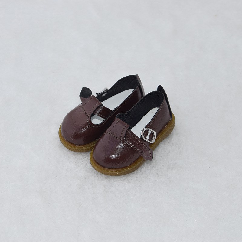 4分BJD娃鞋休闲百搭小皮鞋单鞋R 时尚玩偶皮鞋