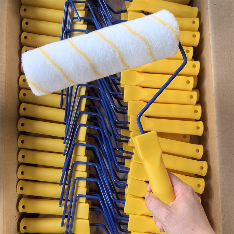 9寸乳胶漆无g死角滚筒刷中毛细毛油漆刷装修刷墙神器刷漆工具涂料