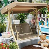 室外双人铁艺花园莫网红休闲家户外秋千阳台秋千庭院吊椅家用摇椅