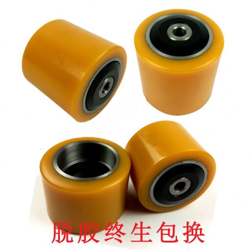 林德电动叉车轮堆高车L10L12L1C4L16主驱动轮平衡辅助轮承载承重