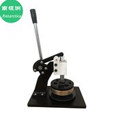 面料取样纺织Y8纸圆盘样机 0克重刻盘A张取纺织品仪取样器手压式