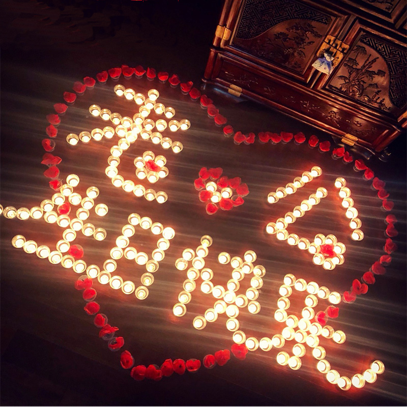 生日布置老公男朋友房间场景装饰生日礼物男女生惊喜蜡烛浪漫生日