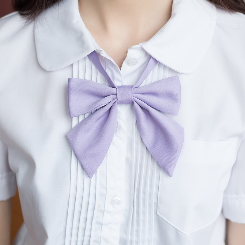 【梗豆物语】JK制服手作领结百C褶裙同色多款多色可选学生领结