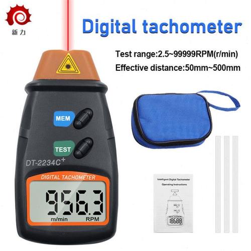 DT-2234C+非接触式转速表 激光测速仪 数显转速计 手持光电转速表