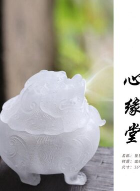 心缘堂 狻猊香炉 家居摆件饰品香器熏香炉