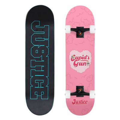 沸点JUSTICE滑板专业板男女生双翘板刷街代步组装板送礼节日滑板