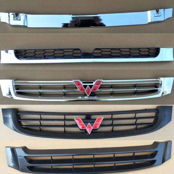 五菱之光6376 6400 6371 6373 6388 6390前通风格栅前中网总成