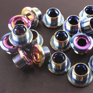 空炫盖子曲柄牙盘螺丝/18山地自行车浩盟彩中铝合金20M螺丝mm曲柄