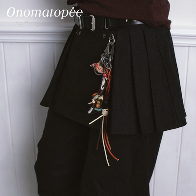 OTPé奔跑兔子串珠编制皮绳挂件