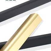 阳收边条黑色压条包边瓷砖典爵阁直角铝合金墙护角角护墙角收口