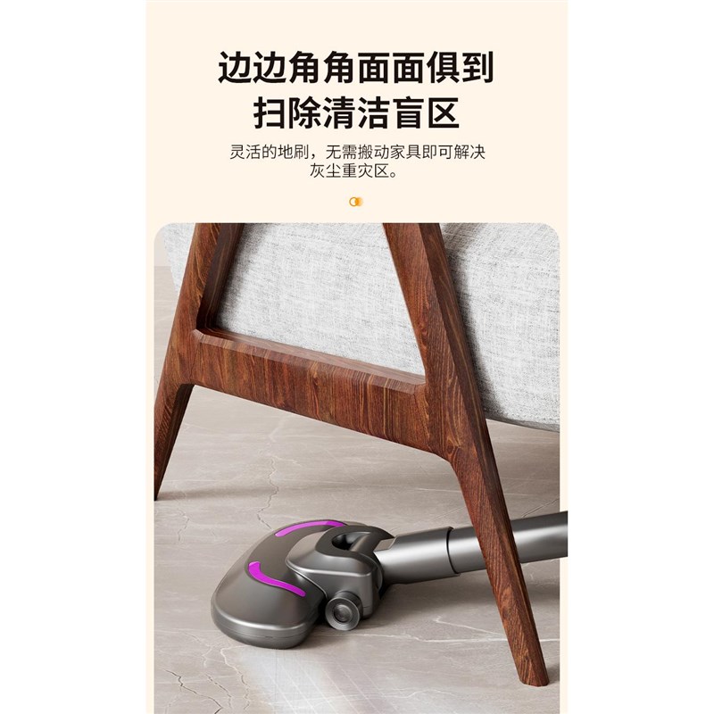 无线吸尘器吸拖一体机家用手持大功率除尘除螨仪宠物毛发跨境爆款